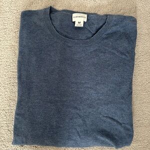 cotton knit Club Monaco sweater size medium Men’s great condition never worn